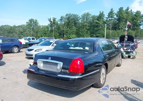 2011 Lincoln Town Car Executive L из США, поврежденный, VIN 2LNBL8EV6BX761988